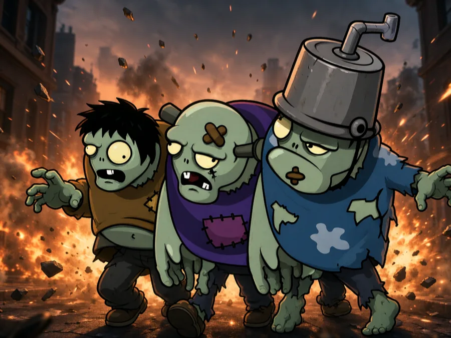 Destroy the Zombies game cover