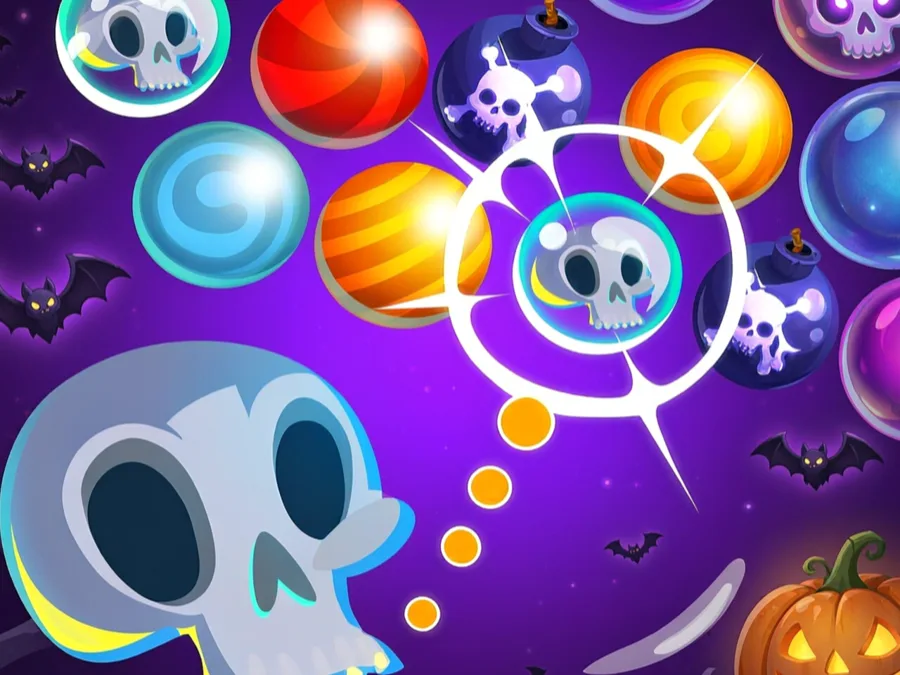 Halloween Bubble Shooter game cover