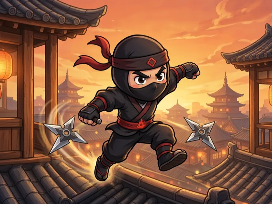 Ninja Run game cover