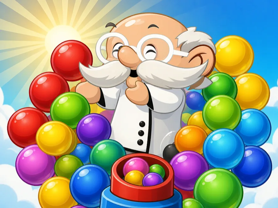 Professor Bubble game cover