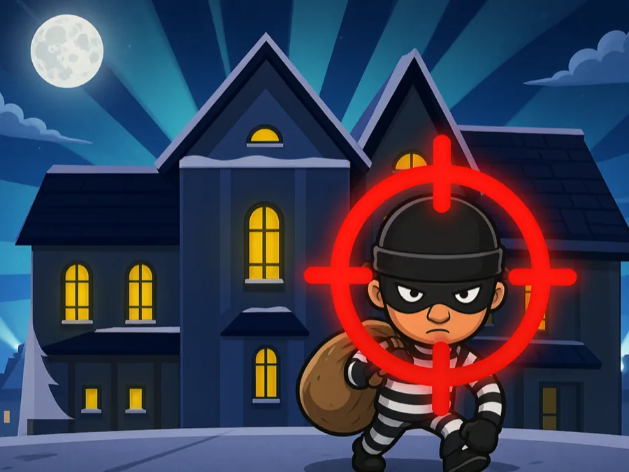 Shoot the Robbers game cover