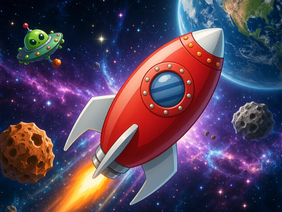 Space Shuttle game cover