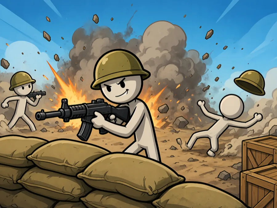 Stick Soldier game cover