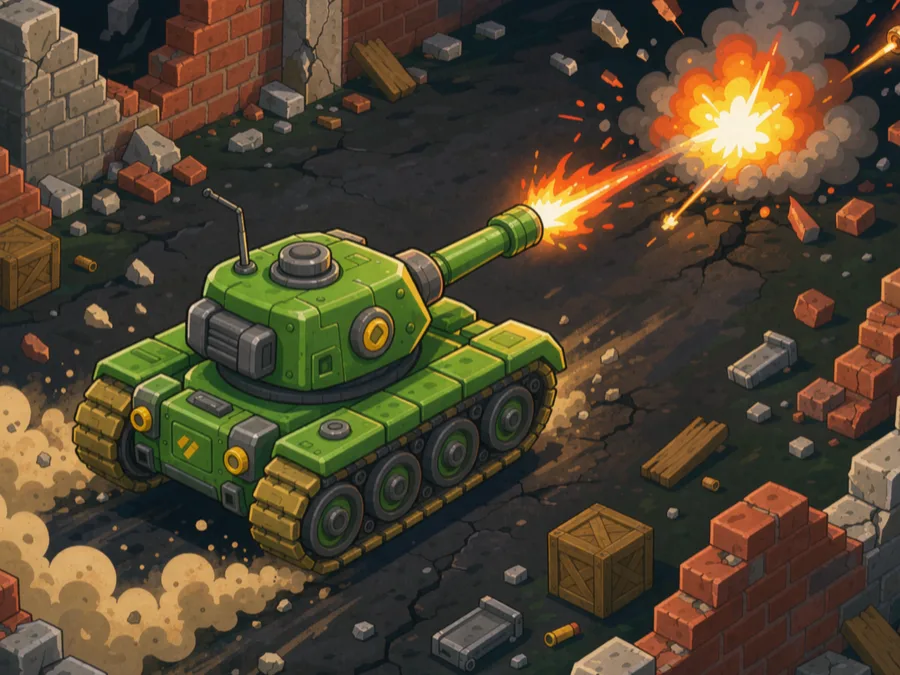 Tank Battle game cover